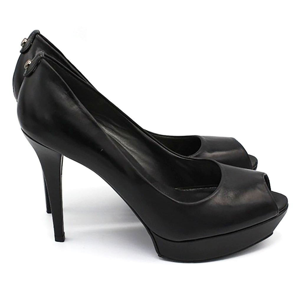 Stuart Weitzman Open Toe Pumps